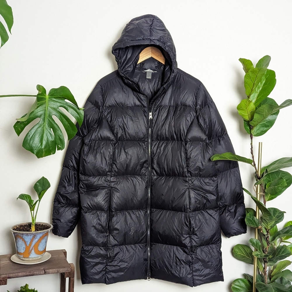 Eddie Bauer | Luna Peak | 550 Down Puffer Parka Black